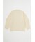 ROUND SLEEVE COTTON セーター