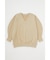 【M_】 V NECK CUT プルオーバー