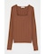 【M_】TIGHT RIB KNIT トップス