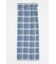 【M_】CHECK WRAP スカート