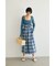 【M_】CHECK WRAP スカート