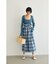 【M_】CHECK WRAP スカート