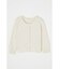 EYELET COMPACT KNIT カーディガン