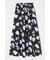 FLOWER PRINT WRAP スカート