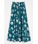 FLOWER PRINT WRAP スカート