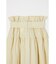 WASHED COTTON GATHER スカート