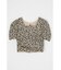 PUFF SLEEVE GATHERED トップス