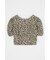 PUFF SLEEVE GATHERED トップス