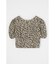 PUFF SLEEVE GATHERED トップス