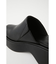 F／LEATHER CLOG ミュール
