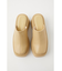 F／LEATHER CLOG ミュール