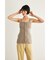 TWEED SLEEVELESS トップス