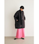 KAPOK MIX FILLING  PONCHO コート