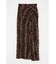 LEOPARD ロングスカート