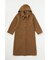 HOODED SCARF コート