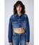 CROPPED CUT OFF DENIM ジャケット