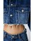 CROPPED CUT OFF DENIM ジャケット