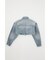 CROPPED CUT OFF DENIM ジャケット