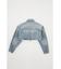 CROPPED CUT OFF DENIM ジャケット