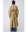 COLLARLESS TRENCH コート