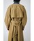 COLLARLESS TRENCH コート