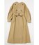 COLLARLESS TRENCH コート