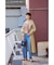 COLLARLESS TRENCH コート