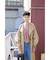 COLLARLESS TRENCH コート