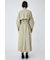 COLLARLESS TRENCH コート
