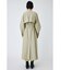 COLLARLESS TRENCH コート