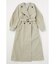 COLLARLESS TRENCH コート