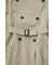 COLLARLESS TRENCH コート