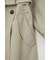 COLLARLESS TRENCH コート