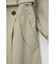 COLLARLESS TRENCH コート
