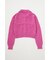 CROPPED KNIT シャツ