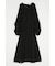 VOLUME SLEEVE ロングドレス