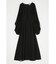 VOLUME SLEEVE ロングドレス
