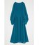VOLUME SLEEVE ロングドレス