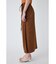 WAIST TIE SATIN スカート