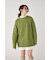 COTTON SLAB KNIT プルオーバー