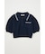 MARINE CROPPED KNIT トップス