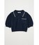 MARINE CROPPED KNIT トップス