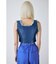 PANEL DENIM SLEEVELESS トップス