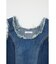PANEL DENIM SLEEVELESS トップス