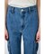 DENIM CARGO LOOSE STRAIGHT