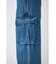 DENIM CARGO LOOSE STRAIGHT