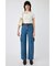 DENIM CARGO LOOSE STRAIGHT