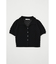 OPENWORK KNIT POLO