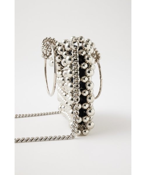 SILVER BEADED MINI バッグ｜マウジーの通販｜&mall（アンド