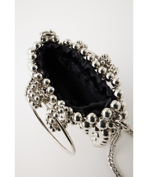 SILVER BEADED MINI バッグ｜マウジーの通販｜&mall（アンドモール